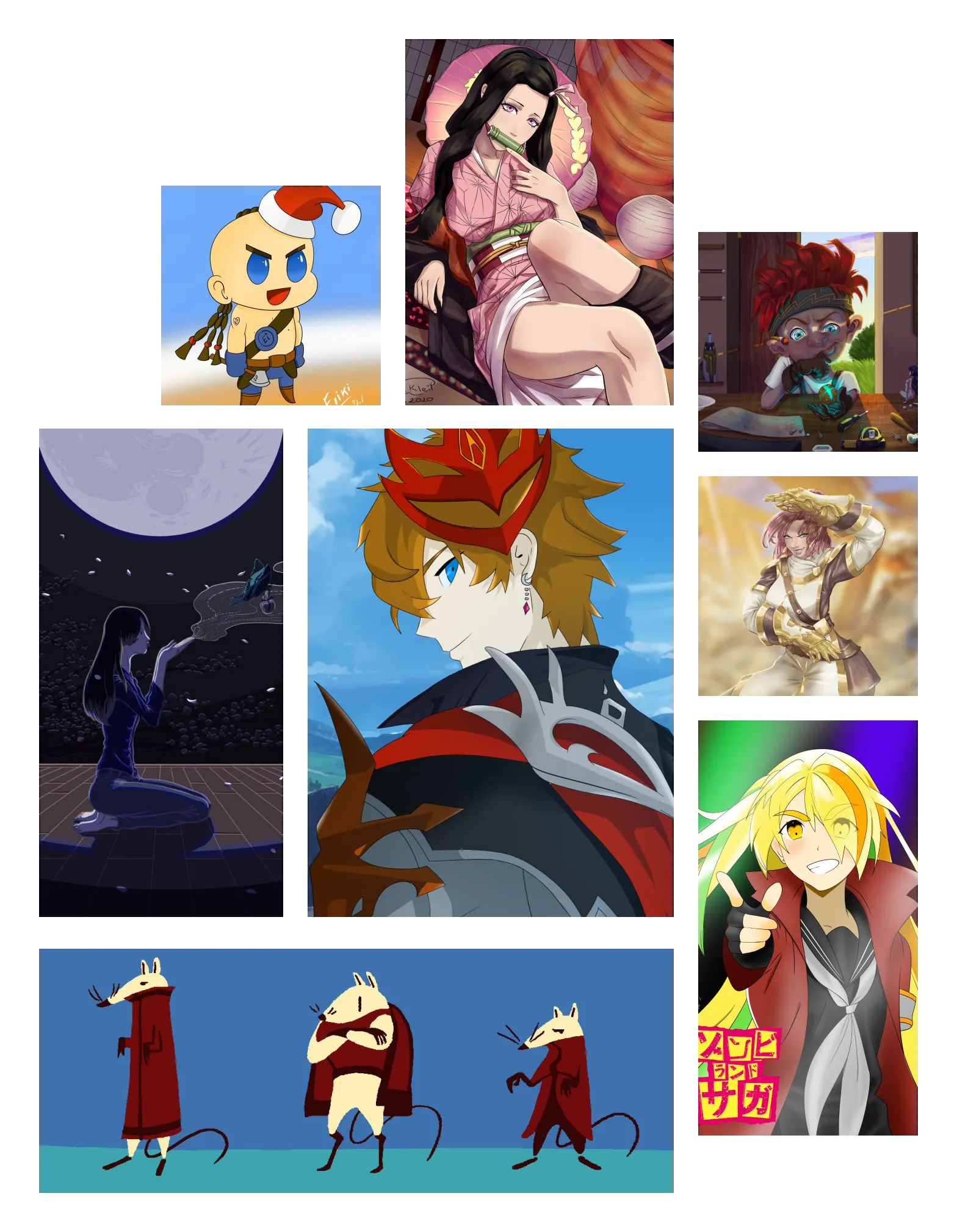 Muestra de ilustraciones